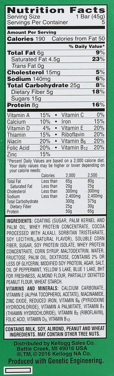 slide 6 of 8, Kellogg's Meal Bar 5 ea, 5 ct