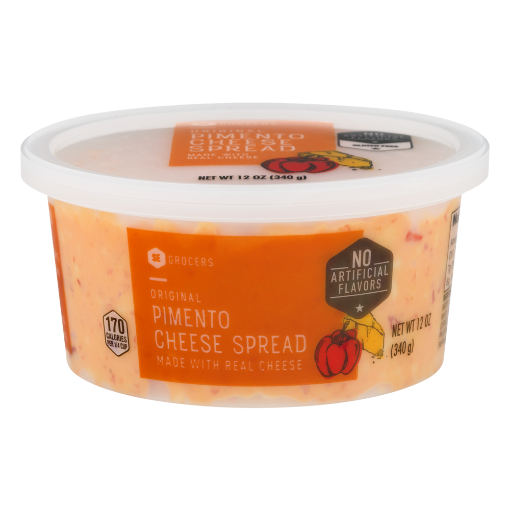 slide 1 of 1, SE Grocers Cheese Spread Pimento Original, 12 oz