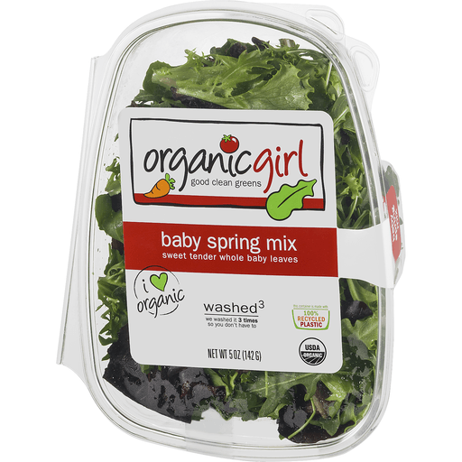 slide 3 of 8, Organic Girl Baby Spring Mix, 5 oz