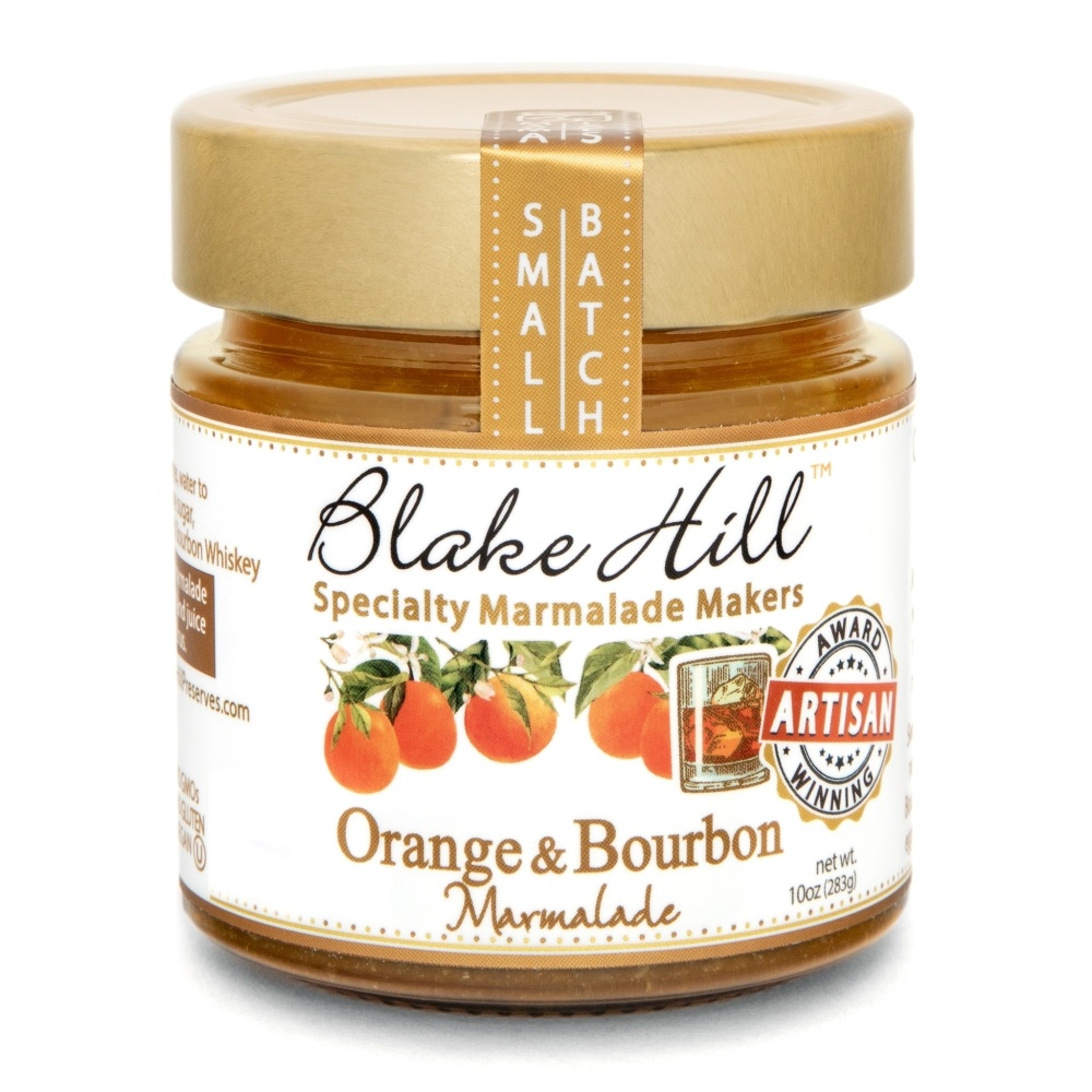 slide 1 of 1, Blake Hill Preserves Blake Hill Orange & Bourbon Marmalade, 10 oz