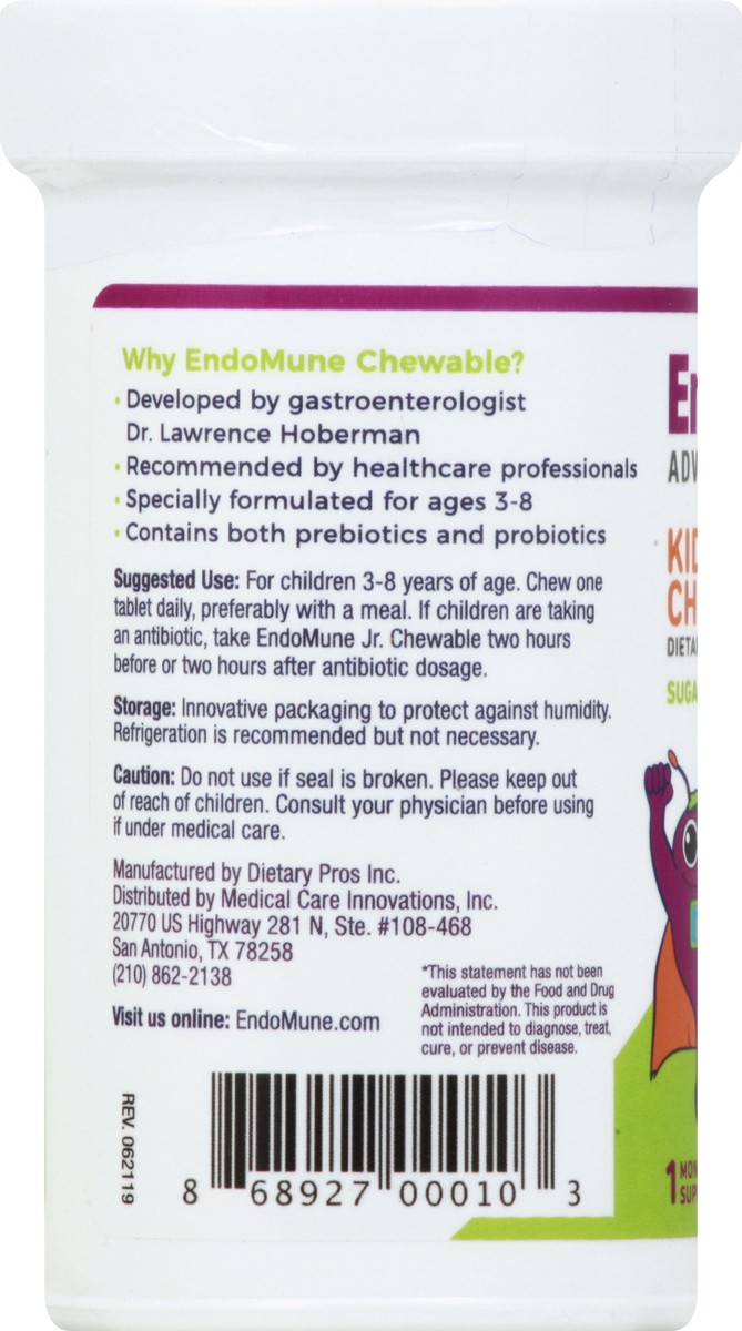 slide 4 of 12, Medical Care Innovations Kids Chewable Tablets Yummy Berry Advanced Probiotic 30 ea, 30 ct