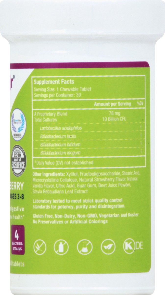 slide 3 of 12, Medical Care Innovations Kids Chewable Tablets Yummy Berry Advanced Probiotic 30 ea, 30 ct