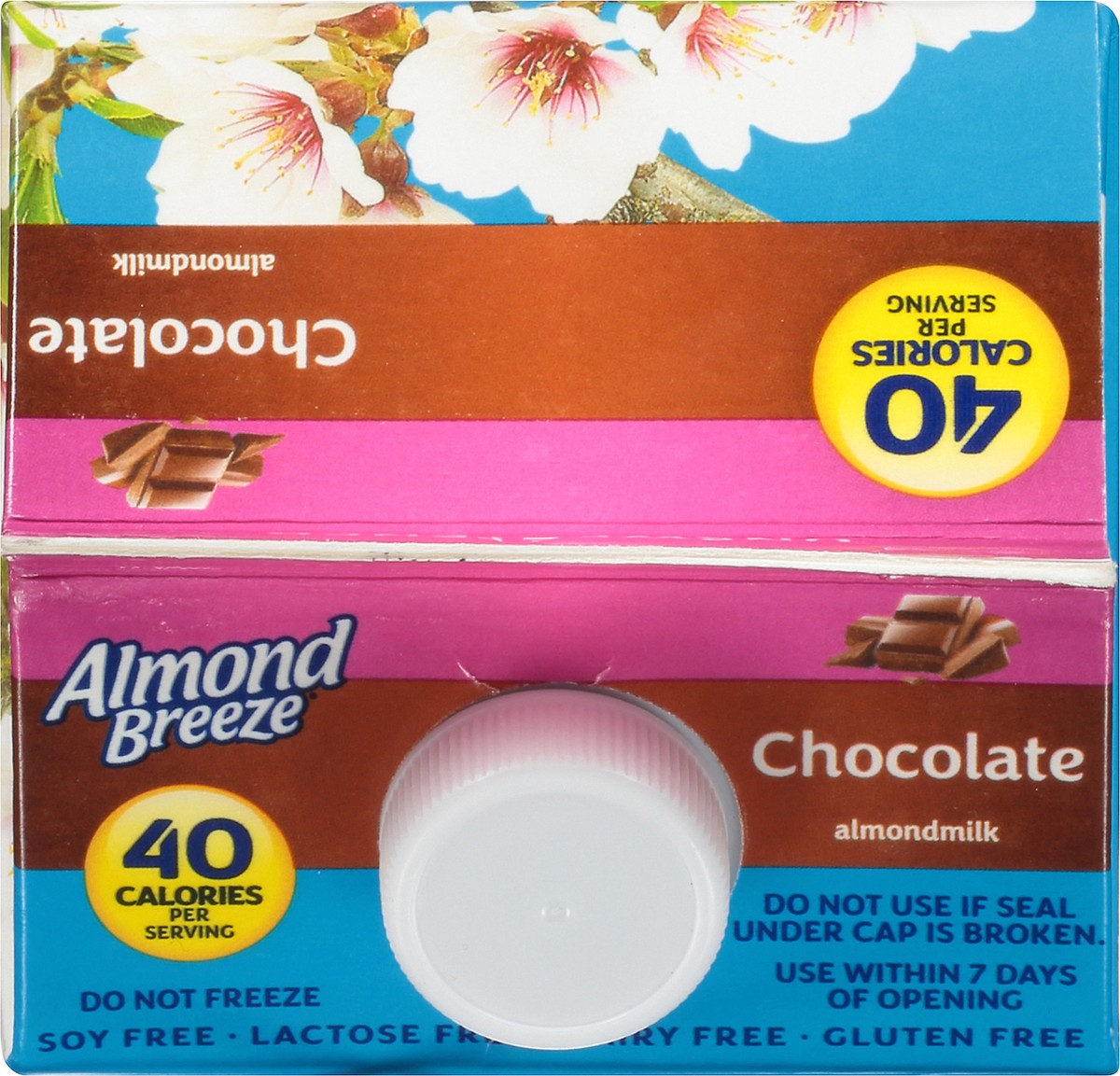 slide 7 of 13, Almond Breeze Blue Diamond Almond Breeze Unsweetened Chocolate Almondmilk 0.5 gal. Carton, 1.89 liter