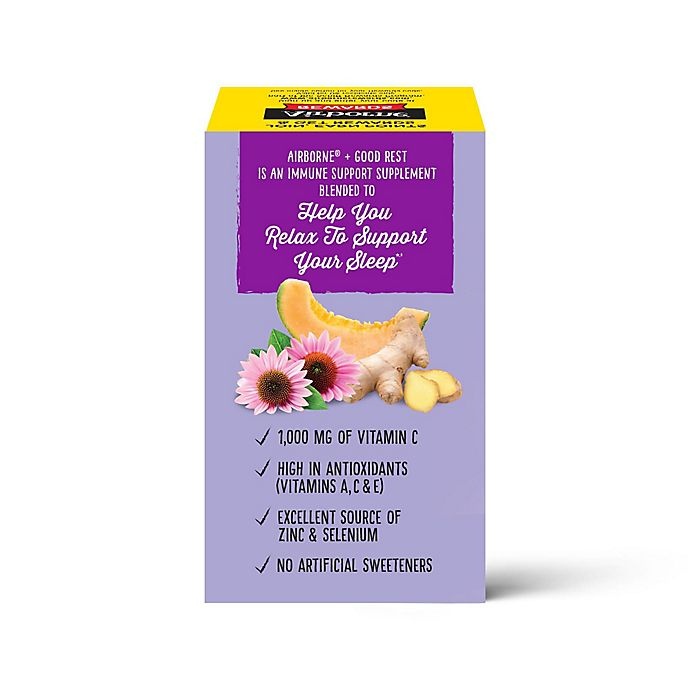 slide 2 of 3, Airborne Plus Good Rest Powder Packet Very Berry, 16 ct