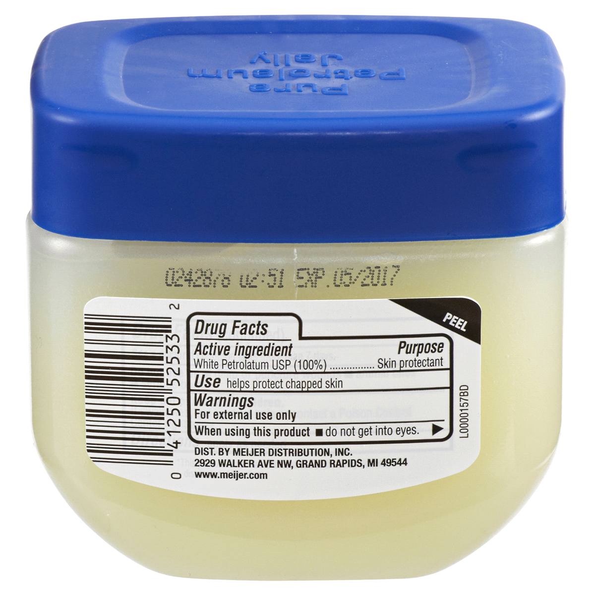 slide 2 of 2, Meijer Pure Petroleum Jelly, 7.5 oz