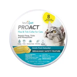 Tevra Pet ProAct Flea & Tick Collar for Cats