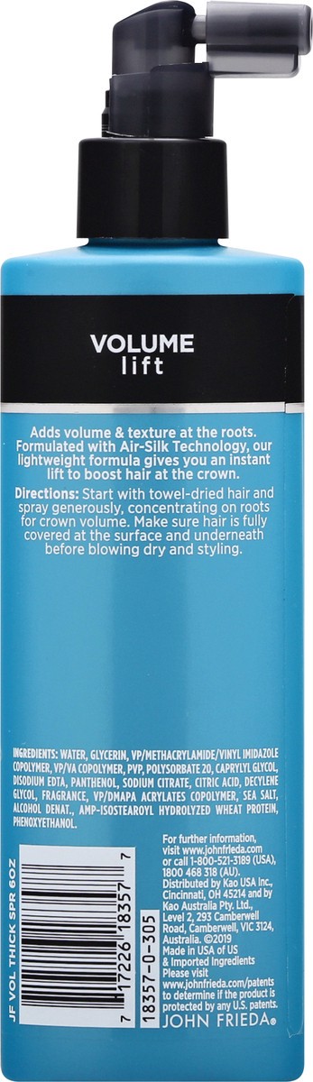 slide 7 of 9, John Frieda Luxurious Volume Blow Dry Lotion, 6 oz