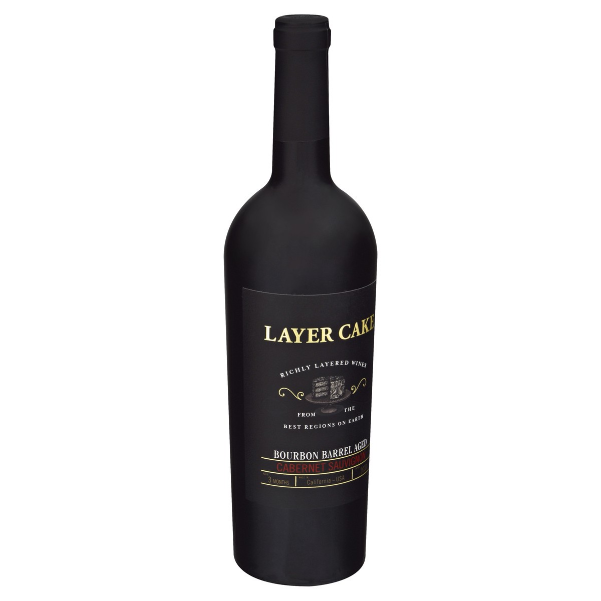 slide 8 of 9, Layer Cake 2018 California Bourbon Barrel Aged Cabernet Sauvignon Cabernet Sauvignon 750 ml, 750 ml