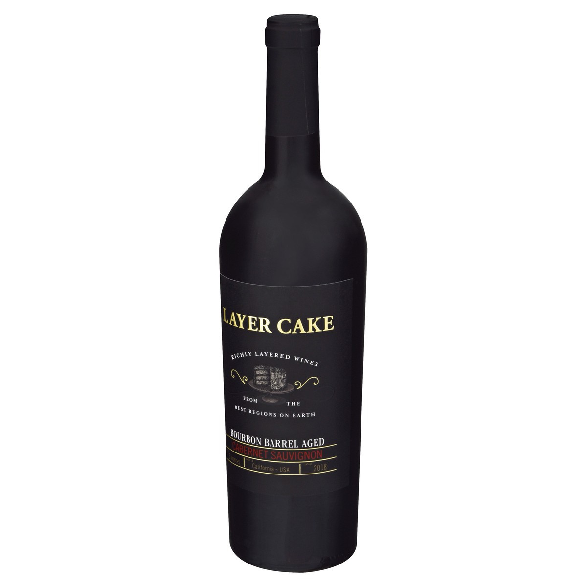 slide 6 of 9, Layer Cake 2018 California Bourbon Barrel Aged Cabernet Sauvignon Cabernet Sauvignon 750 ml, 750 ml