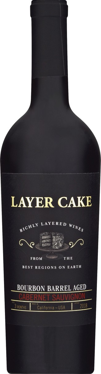 slide 4 of 9, Layer Cake 2018 California Bourbon Barrel Aged Cabernet Sauvignon Cabernet Sauvignon 750 ml, 750 ml