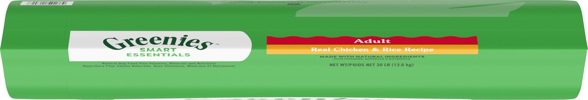 slide 9 of 16, Greenies Smart Essentials Adult High Protein Dry Dog Food Real Chicken & Rice Recipe, 30 lb. Bag, 30 lb