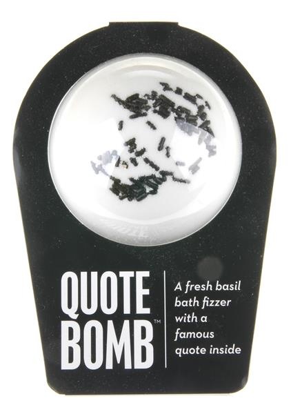 slide 1 of 1, Da Bomb Quote Bomb Bath Fizzer, 1 ct