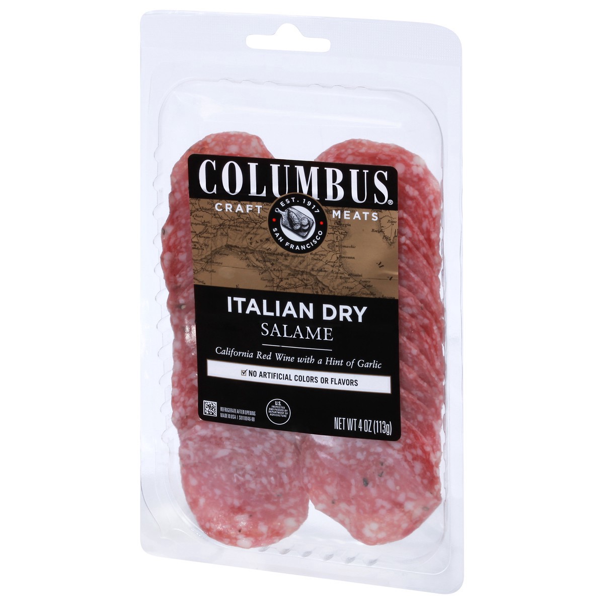 slide 3 of 9, COLUMBUS Italian Dry Euro Tray, 4 oz