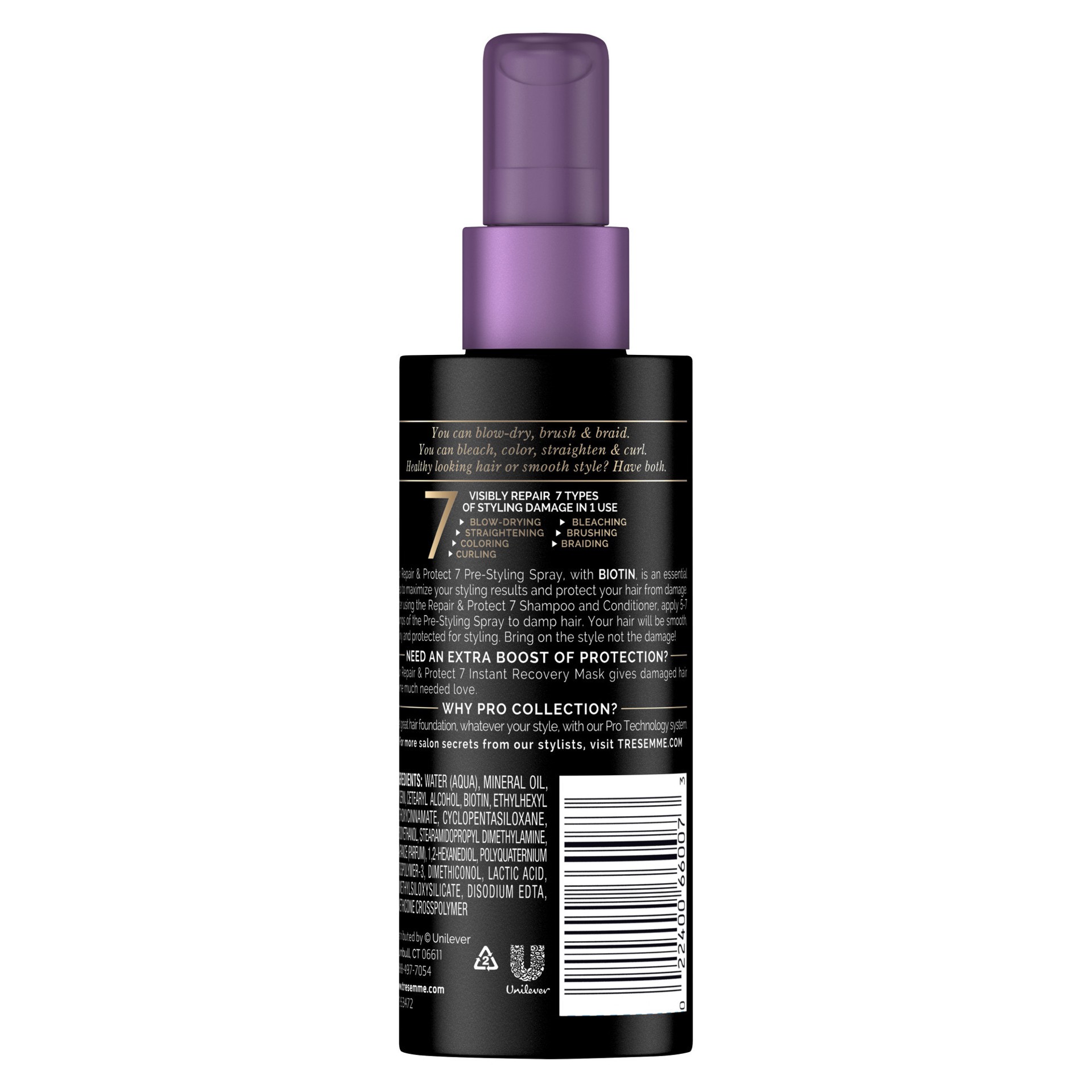 slide 3 of 3, TRESemmé Expert Selection Color Hair Serum Keratin Smooth, 4.1 oz, 4.1 oz