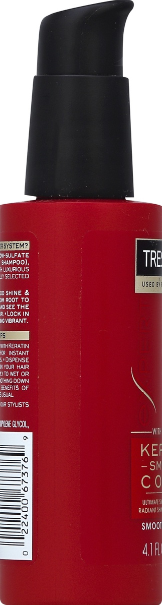 slide 3 of 6, TRESemmé Expert With Moroccan Oil Keratin Smooth Color Smoothing Serum, 4.1 fl oz