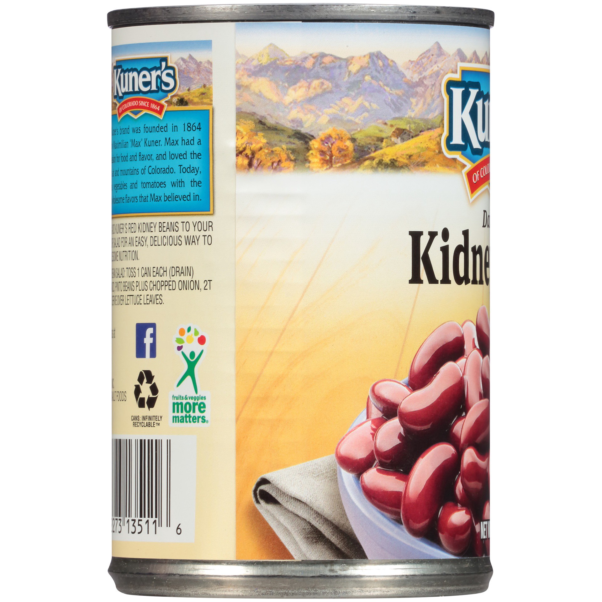 slide 3 of 6, Kuner's Dark Red Kidney Beans 15.5 oz, 15.5 oz