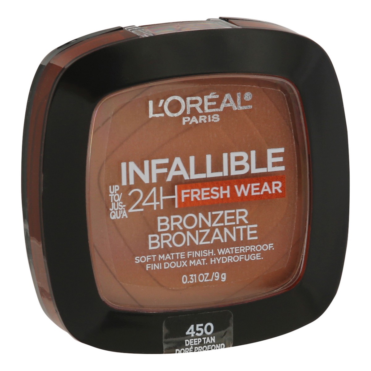 slide 4 of 9, L'Oréal Infallible Bronzer Deep Tan, 1 ct