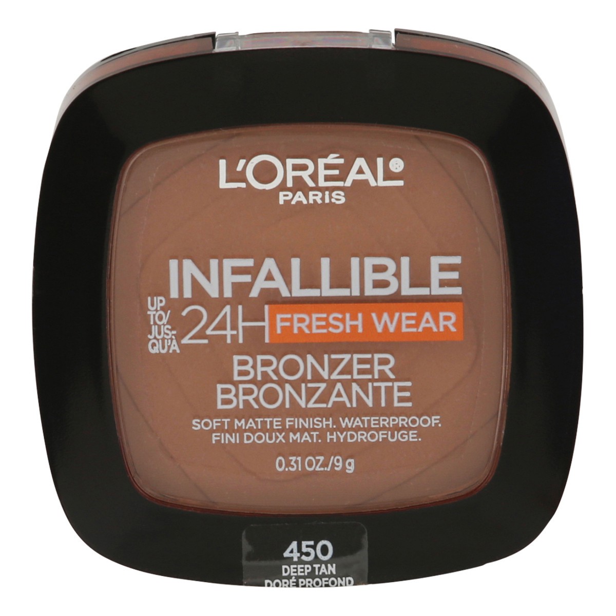 slide 1 of 9, L'Oréal Infallible Bronzer Deep Tan, 1 ct