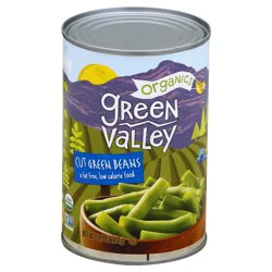 Green Valley Organics Cut Green Beans, 14.5 oz