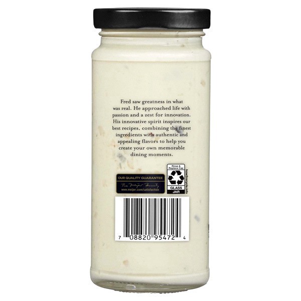 slide 8 of 9, FREDERIKS BY MEIJER Frederik's by Meijer Creamy Dill Tartar Sauce, 7.5 oz