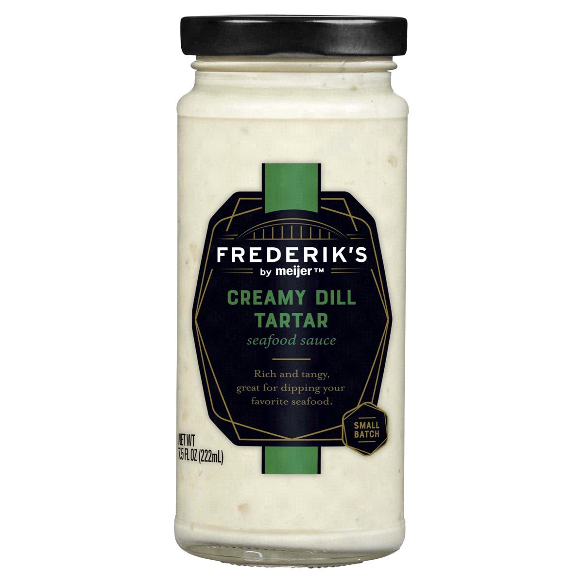 slide 1 of 9, FREDERIKS BY MEIJER Frederik's by Meijer Creamy Dill Tartar Sauce, 7.5 oz
