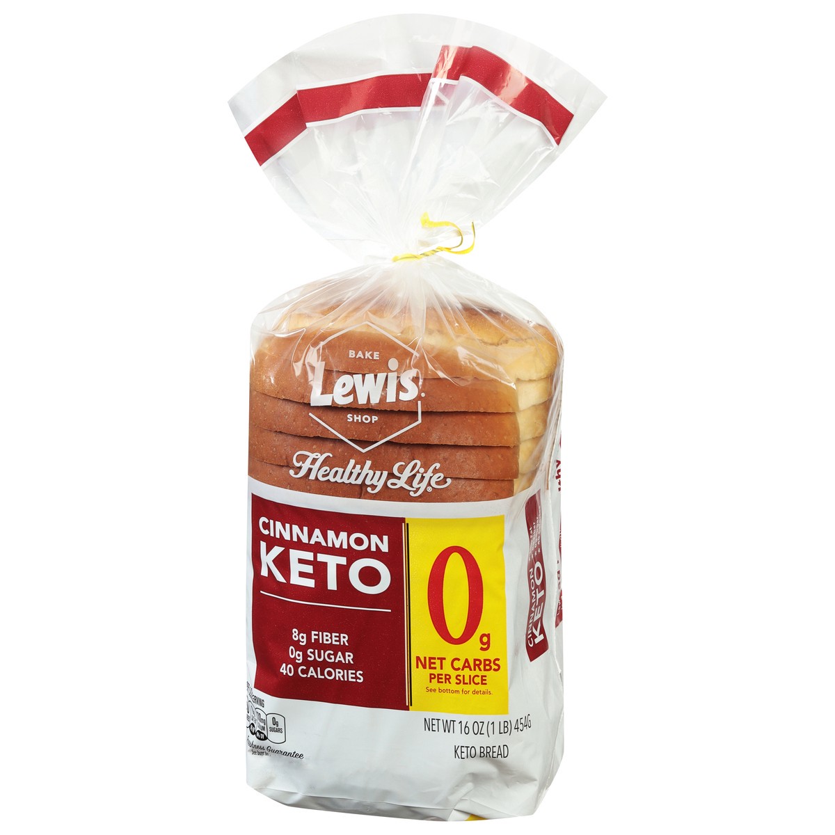 slide 3 of 9, Healthy Life Cinnamon Keto Bread 16 oz, 16 oz
