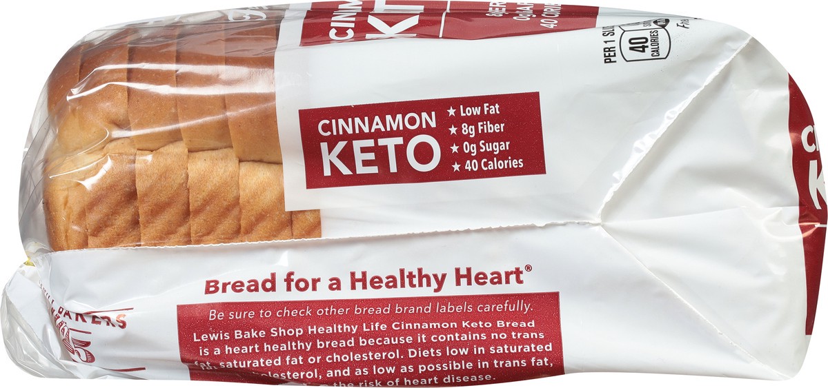 slide 6 of 9, Healthy Life Cinnamon Keto Bread 16 oz, 16 oz
