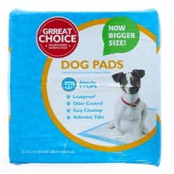 Grreat Choice Dog Pads - Leakproof - 23 x 24""