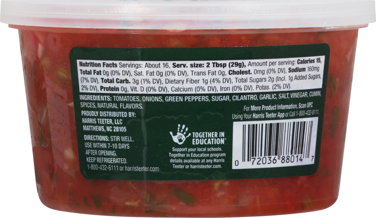 slide 5 of 9, Farmer's Market Harris Teeter Farmers Market Fresh Salsa - Sweet Onion, 16 oz