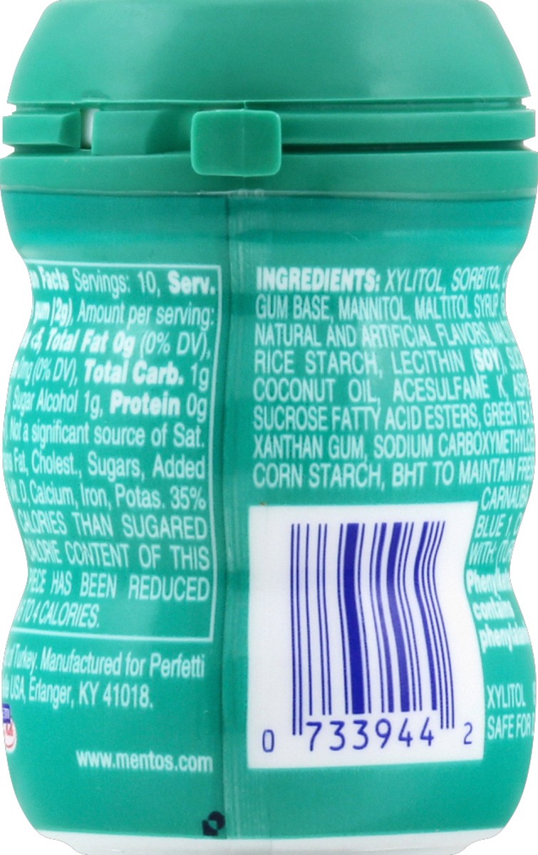 slide 2 of 7, Mentos Gum 10 ea, 10 ct