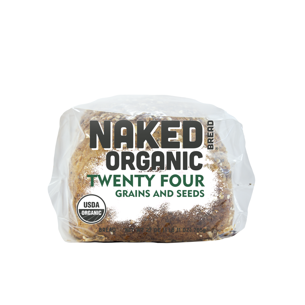 slide 2 of 3, Naked Bread® Organic Twenty Four Grains and Seeds Bread, 27 oz