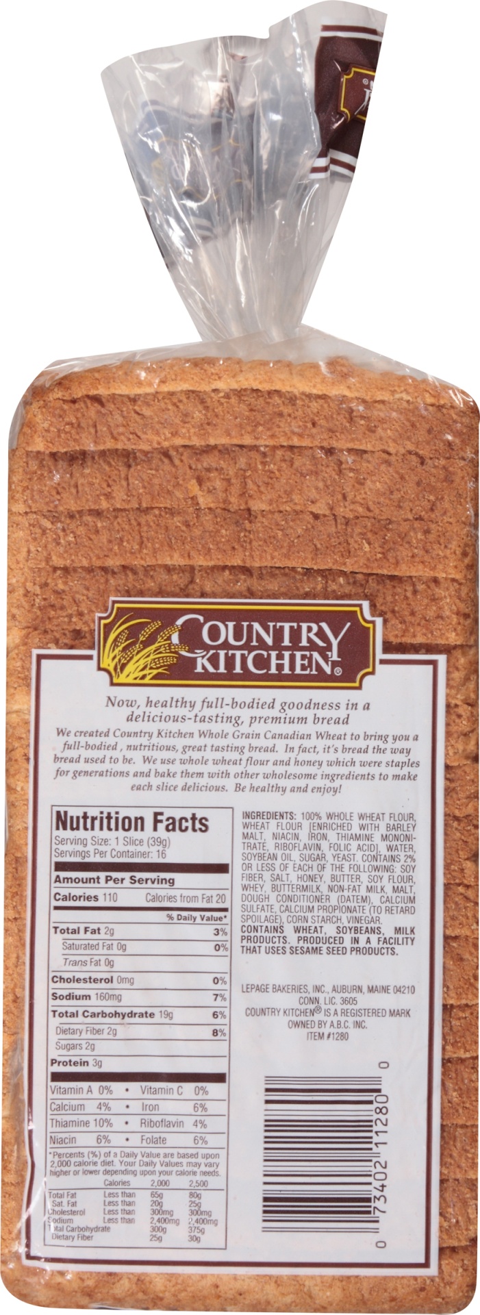 slide 6 of 8, Country Kitchen Bread - Hearty Canadian Sourdough, 22 oz