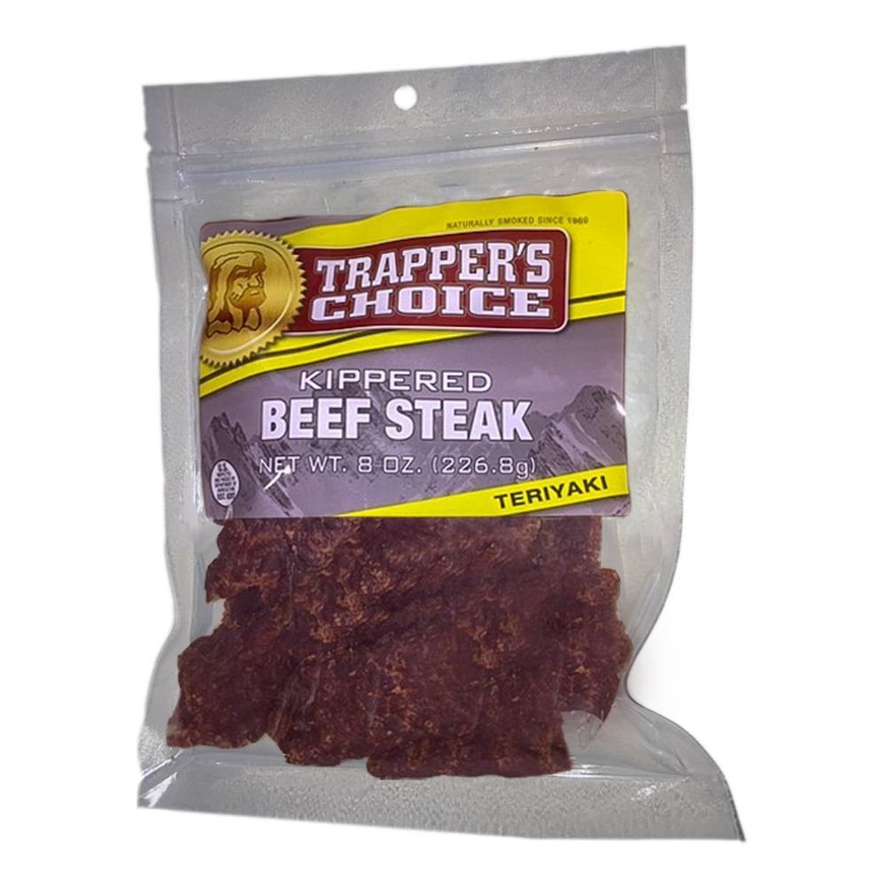 slide 1 of 9, Old Trapper Teriyaki Beef Jerky, 8 oz