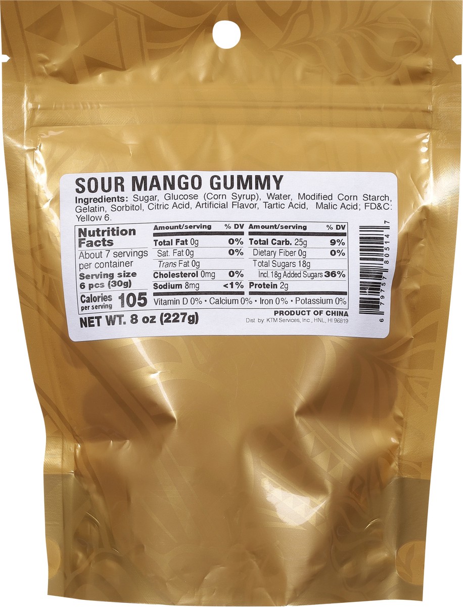 slide 9 of 13, Ktm Sour Mango Gummy 8 oz, 8 oz