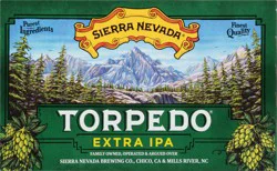 Sierra Nevada Torpedo Extra IPA Craft Beer, 6 Pack (12 fl oz Cans)