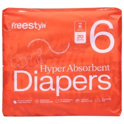 Freestyle Diaper Baby Sz 6