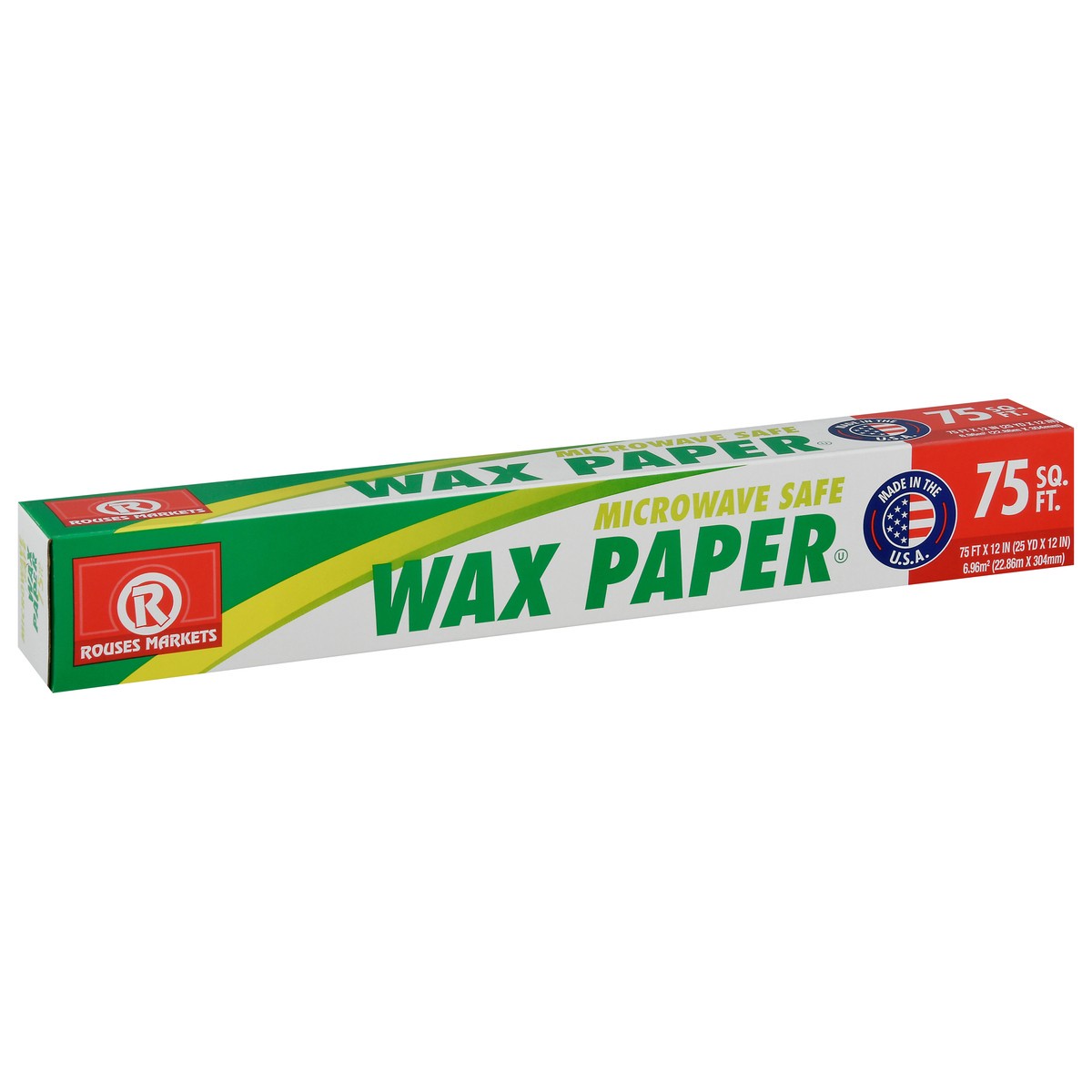 slide 2 of 12, Rouses Markets Microwave Safe Wax Paper 1 ea, 1 ct
