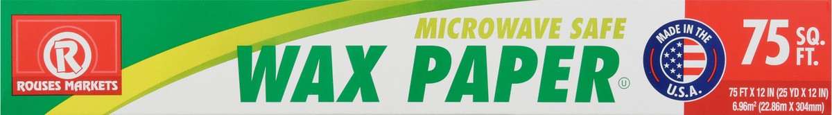 slide 4 of 12, Rouses Markets Microwave Safe Wax Paper 1 ea, 1 ct