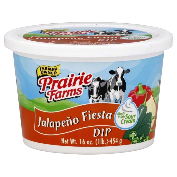 slide 1 of 1, Prairie Farms Jalapeno Fiesta Dip, 16 oz