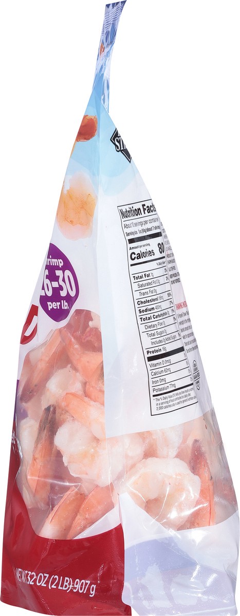 slide 9 of 14, First Street 26/30 Cooked Tail On Shrimp, 2 lb