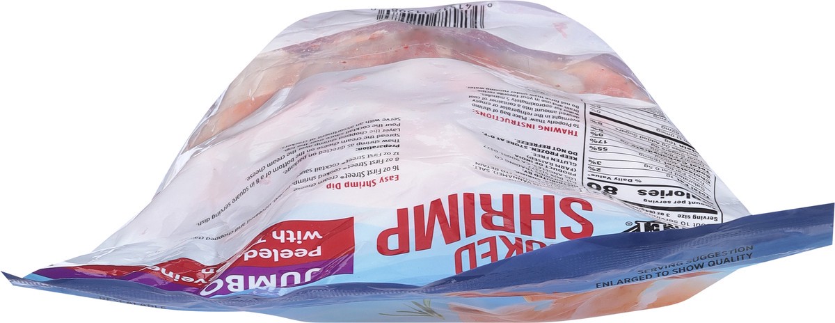 slide 11 of 14, First Street 26/30 Cooked Tail On Shrimp, 2 lb