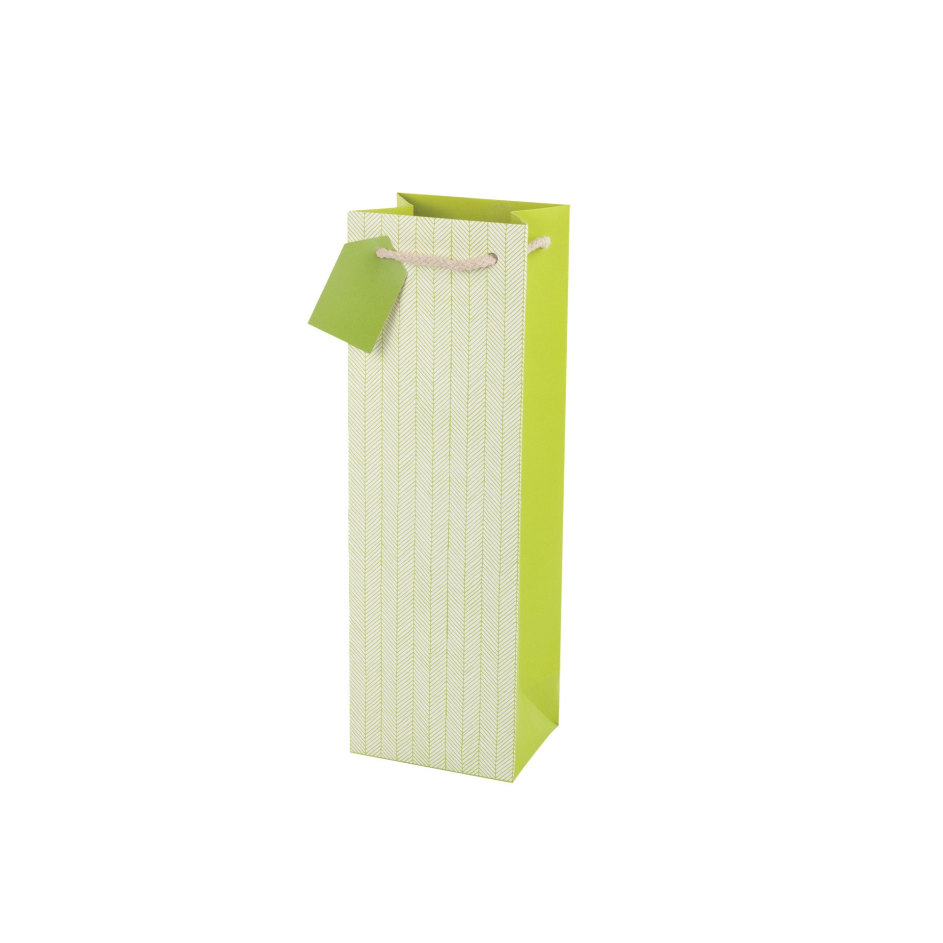 slide 3 of 5, Cakewalk Assorted Herringbone Wine Bags, 1 ct