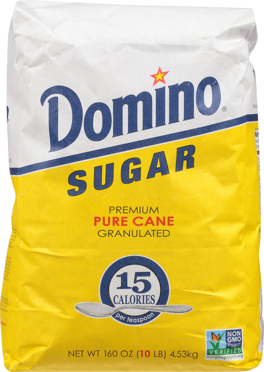 slide 6 of 9, Domino Sugar Granulated, 10 lb