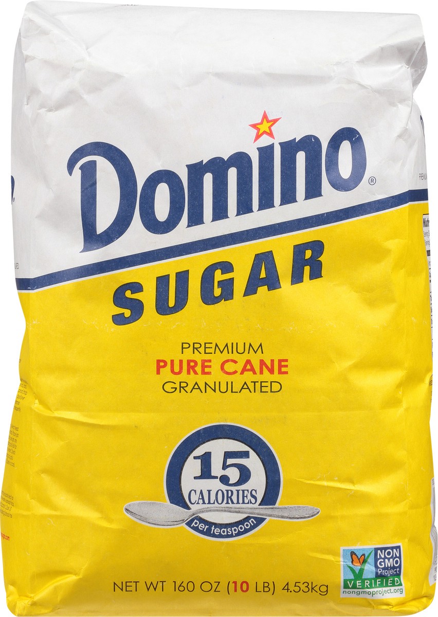 slide 1 of 9, Domino Sugar Granulated, 10 lb