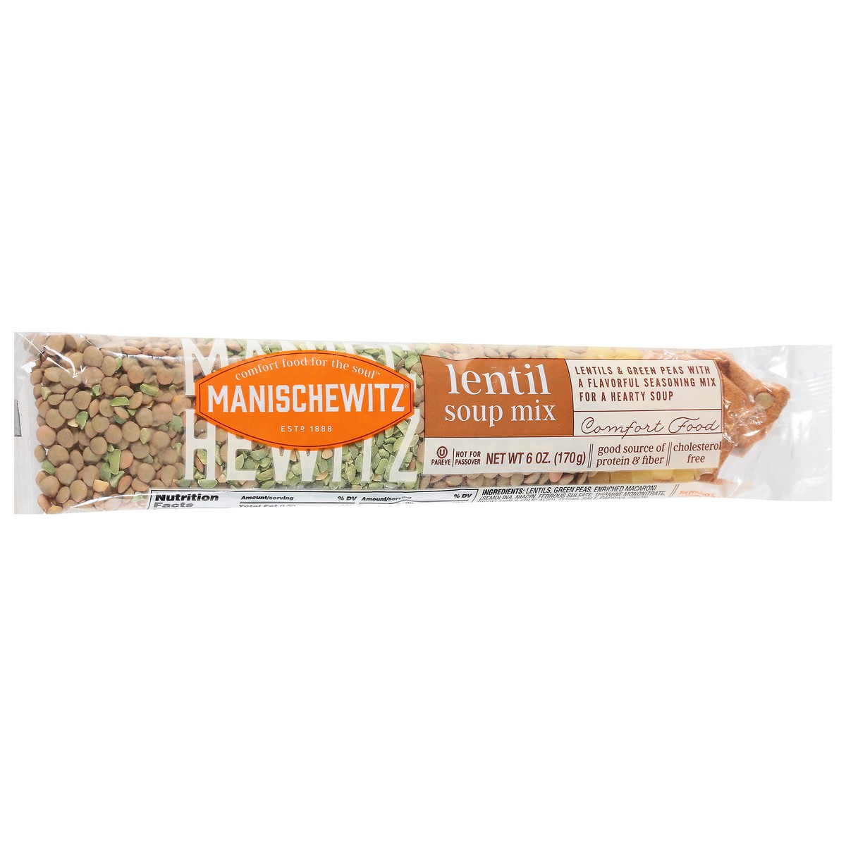 slide 2 of 9, Manischewitz Lentil Soup Mix 6 oz, 6 oz