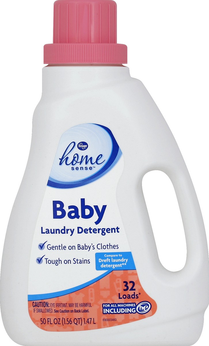 slide 2 of 2, Kroger Home Sense Baby Laundry Detergent, 50 fl oz