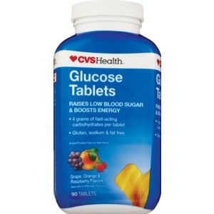 slide 1 of 1, CVS Health Glucose Tablets Assorted Fruit, 90 ct