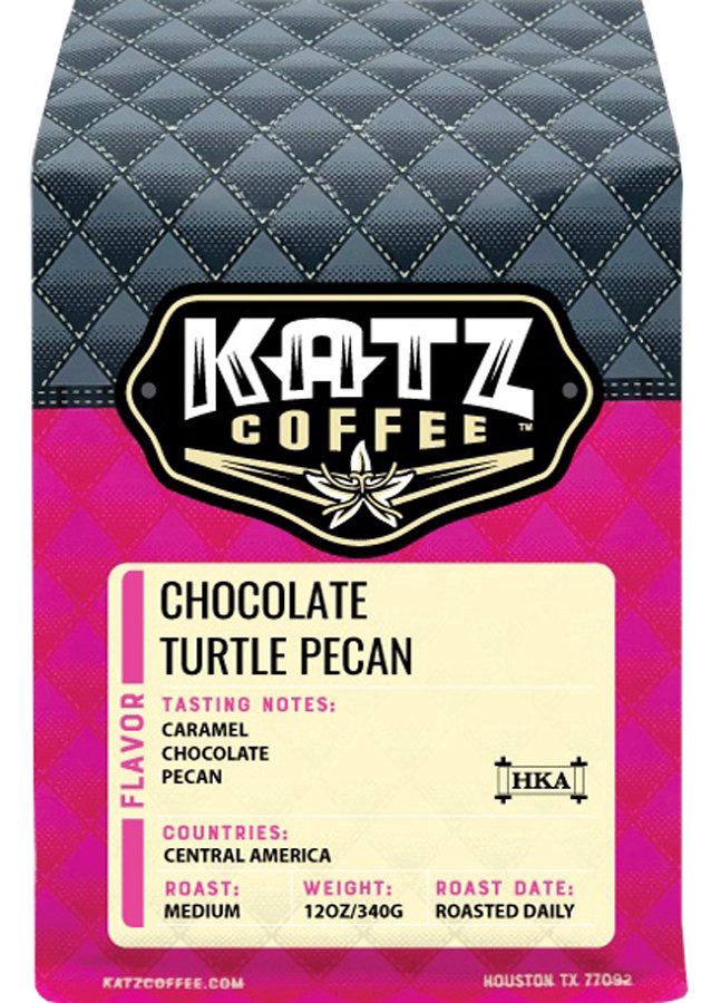 slide 1 of 1, Katz Chocolate Turtle Dove Whole Bean Coffee, 12 oz