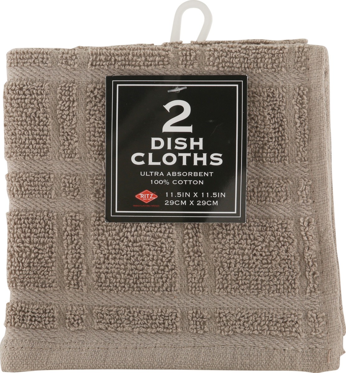 slide 4 of 9, Ritz 100% Cotton Ultra Absorbent Dish Cloths Set 2 ea, 2 ct