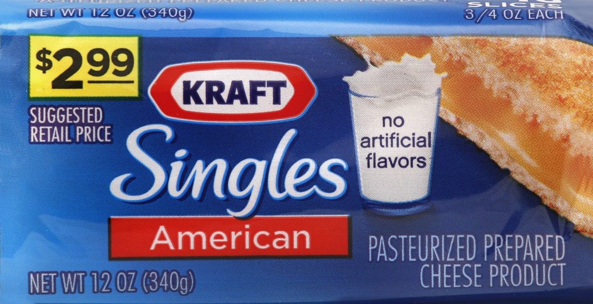 slide 3 of 5, Kraft Cheese Product 16 ea, 16 ct